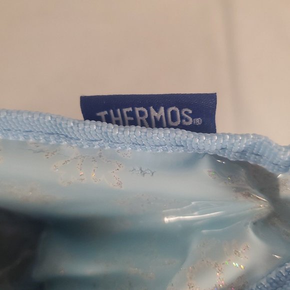 Thermos Frozen Lunch Bag Ice Cube Box Elsa Ana Olaf NEW NWT PVC FREE Blue Girl's - Picture 13 of 15